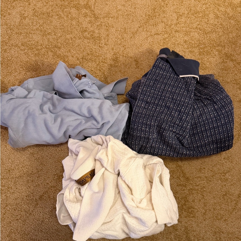Lot Of Three (3) Polo Shirts Size Large Lot Of Three (3) Polo Shirts Size Large